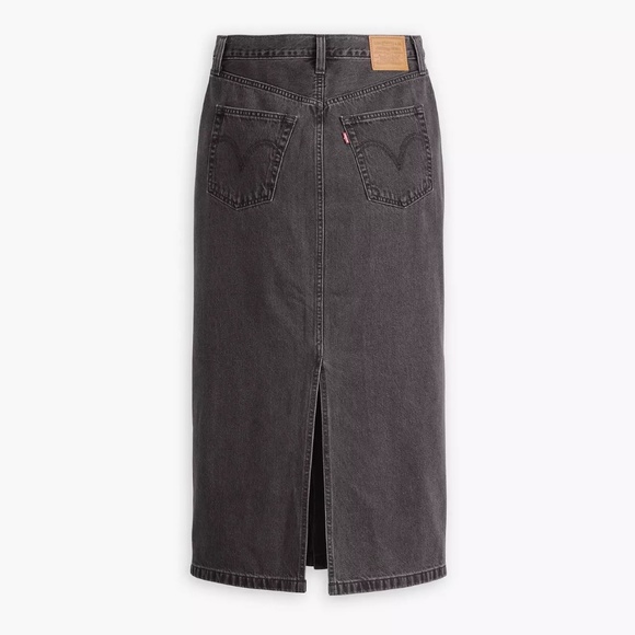 Levi's Button Midi Skirt - Picture 7 of 7